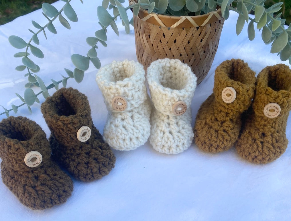 Chaussons crochet