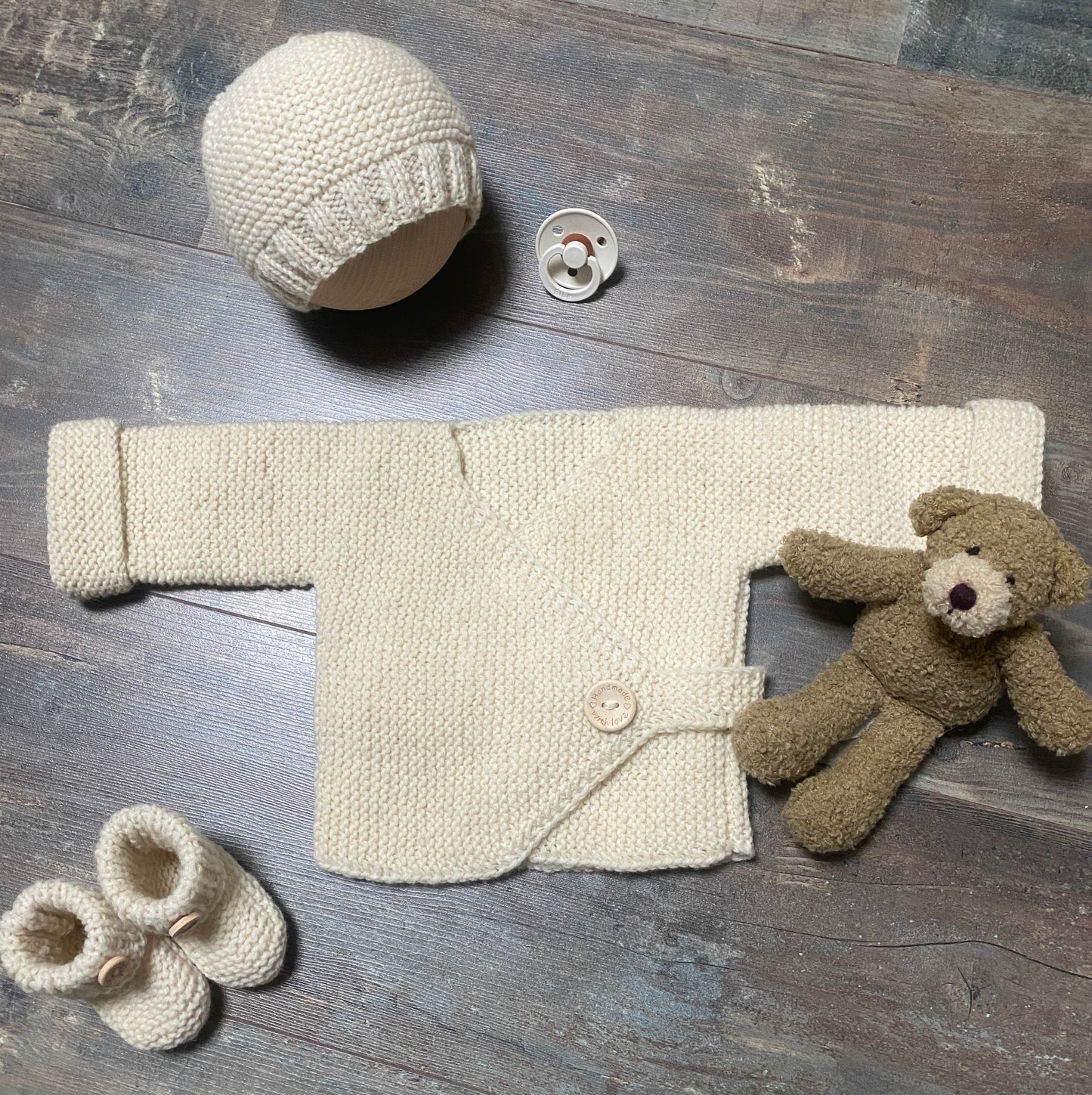 Trousseau de naissance ISIDORE au tricot